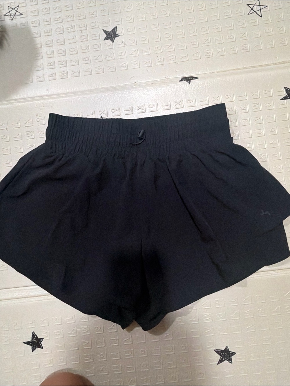 JoyLab Black Athletic Shorts with Elastic Waist